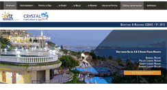 Desktop Screenshot of crystal-hotels.de